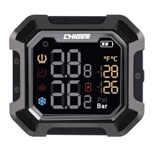 Система контроля давления в шинах TPMS для мотоцикла CHIGEE G3 с внешними датчиками