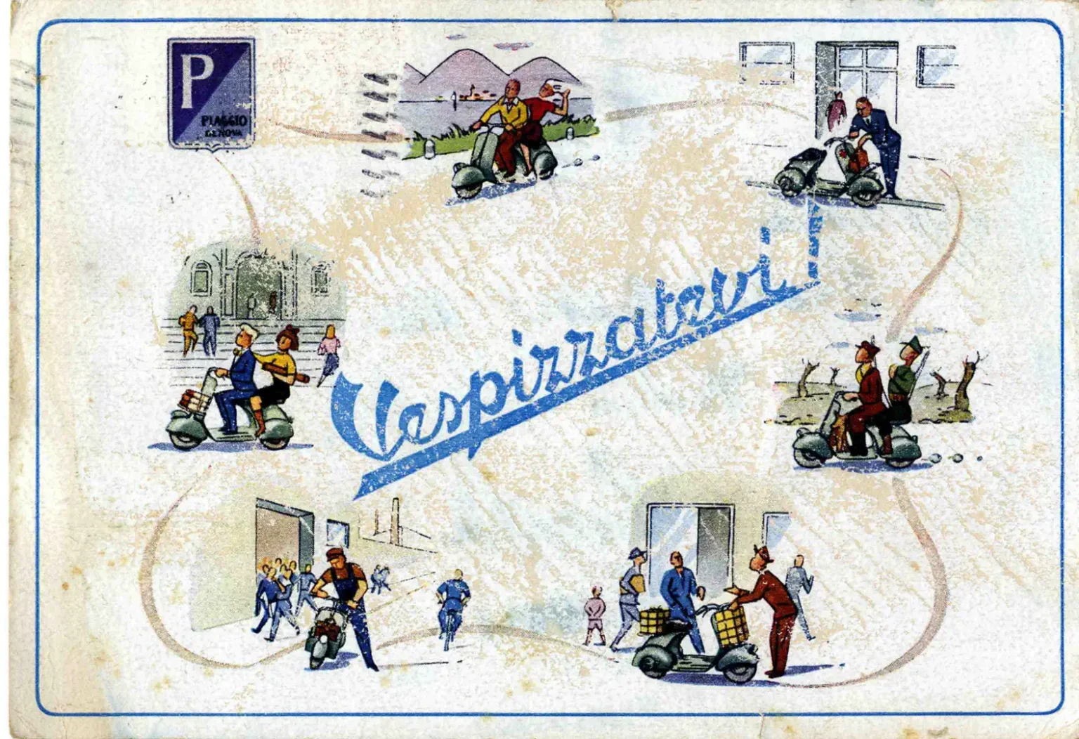 История Vespa: 80 лет мотороллера Piaggio по десятилетиям