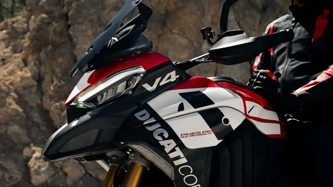 Ducati Multistrada V4 Pikes Peak 2027: только новая раскраска — и этого достаточно