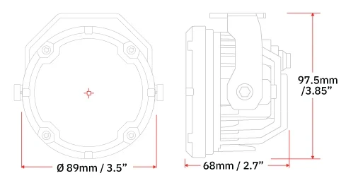 MTL4 MOTORCYCLE LIGHTS The World’s Smartest Motorcycle Auxiliary Lighting System The Lone Rider MTL4 Motorcycle Lights provide exceptional visibility with a 450m reach. Featuring DRL, wide and high beams, they’re perfect for adventure riders. Built to end MTL4 MOTORCYCLE LIGHTS